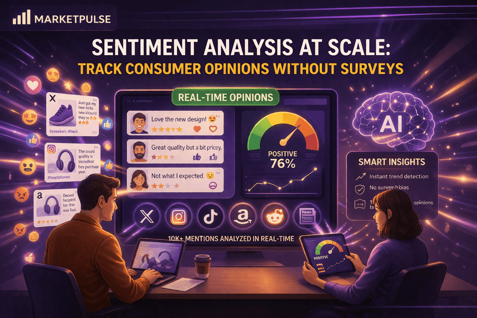 Sentiment Analysis at Scale: Track Consumer Opinions Without Surveys