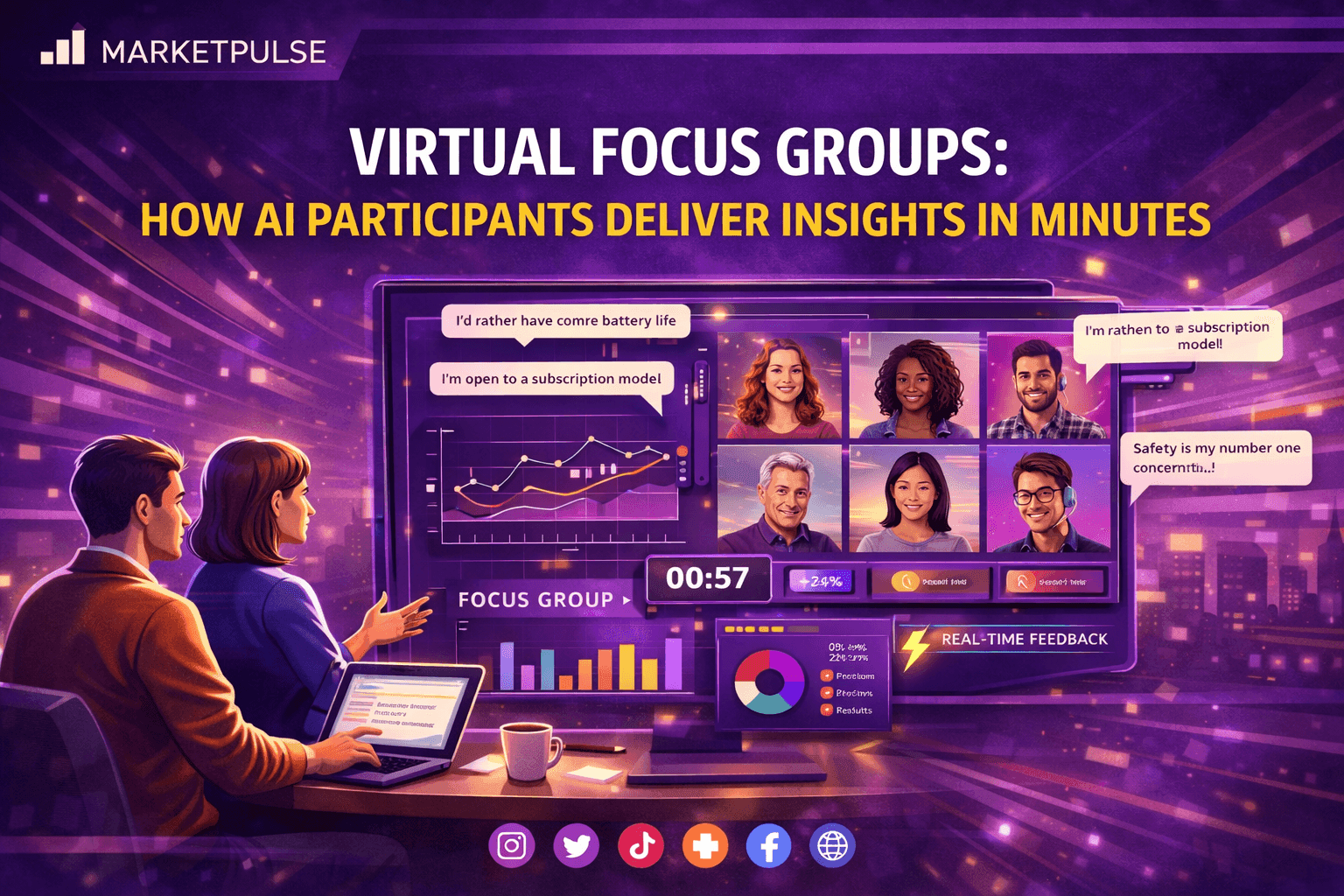 Virtual Focus Groups: How AI Participants Deliver Insights in Minutes