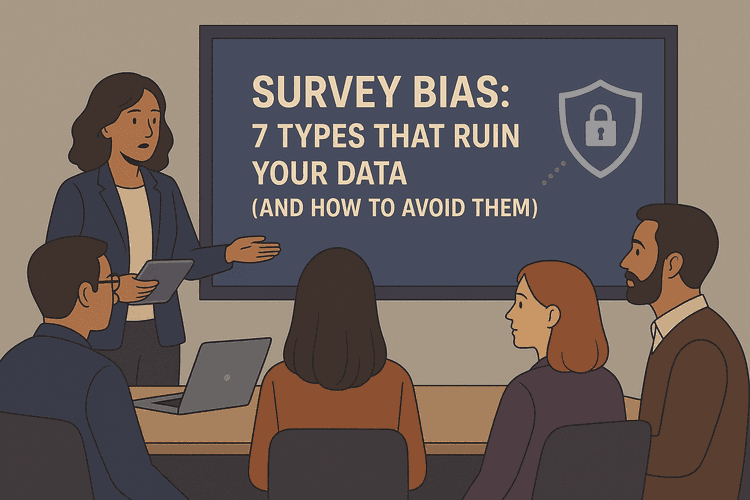Survey Bias: 7 Types That Ruin Your Data (And How to Avoid Them)